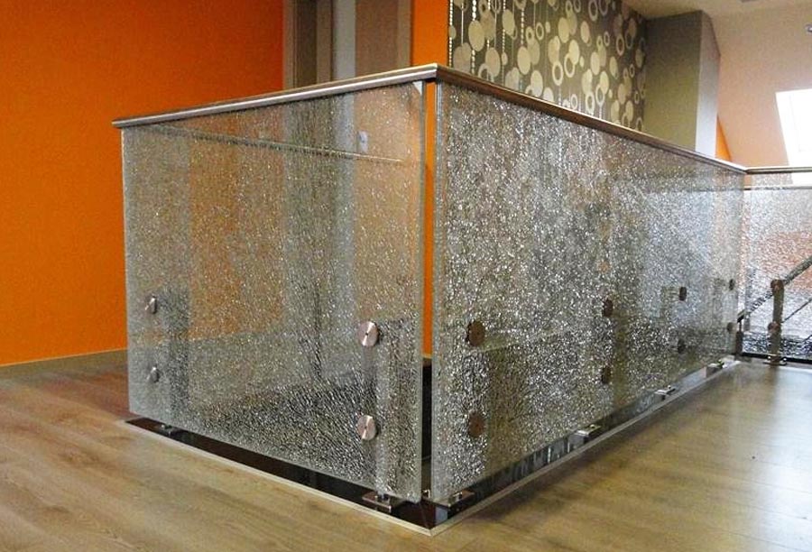 Edelstahl Geländer Pfosten Wange Treppe Balkon Mit Glashalter - MAZCOB